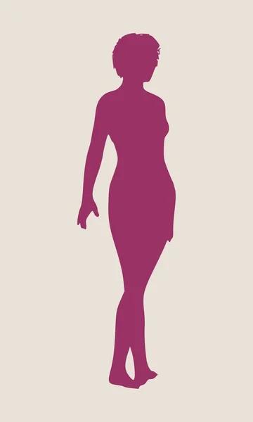 Silhouette de femmes sexy — Image vectorielle