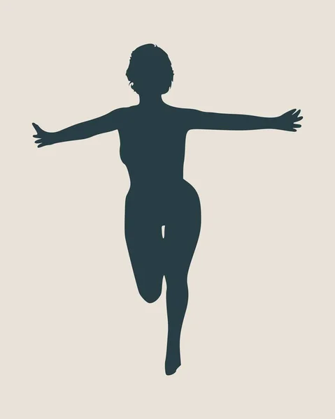 Silhouette de femmes sexy — Image vectorielle