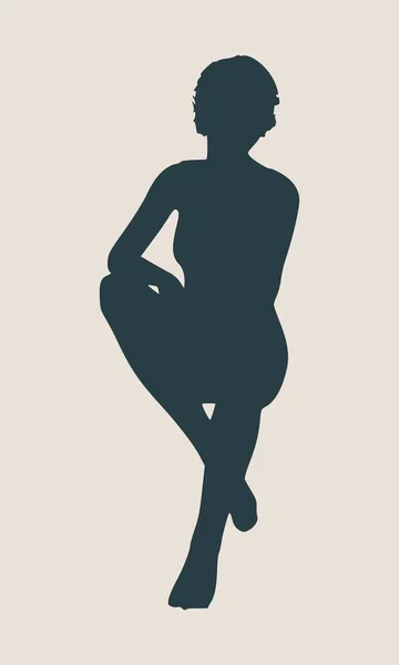 Silhouette de femmes sexy — Image vectorielle