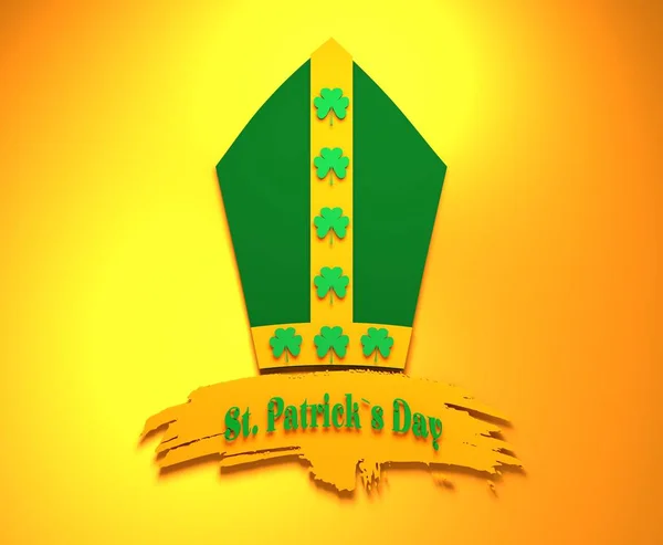 Saludo del día de San Patricio. — Foto de Stock