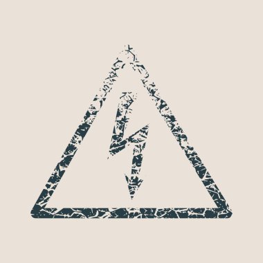 Yüksek Voltaj Tehlike işareti