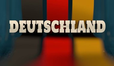 Almanya bayrağı tasarım konsepti