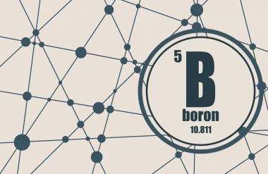 Boron kimyasal elementi.
