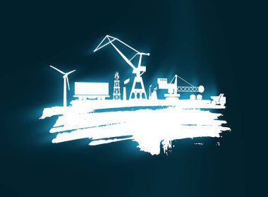 Enerji ve Güç simgeleri ayarlandı. Fırça darbesi