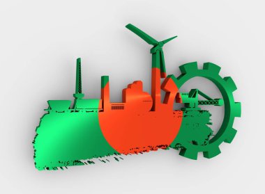 Enerji ve Güç simgeleri ayarlandı. Fırça darbesi
