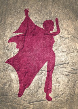 poz dans soyut kadınlar