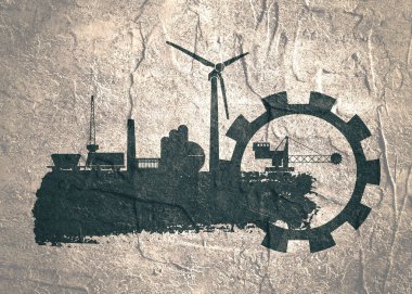 Enerji ve Güç simgeleri ayarlandı. Fırça darbesi