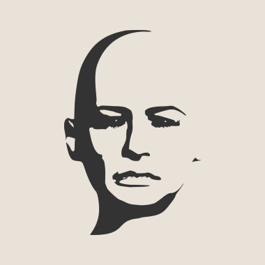 Üzgün ve depresyonda kız portresi