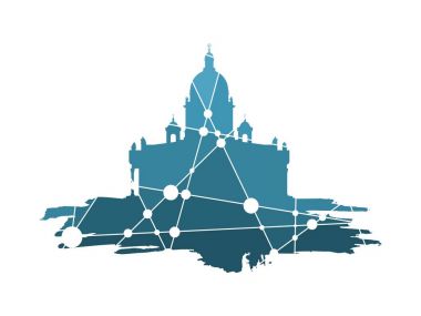 Saint Isaacs Katedrali Sankt Petersburg Rusya.