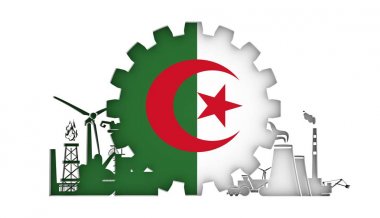 Bayrağı ile enerji ve güç Icons set