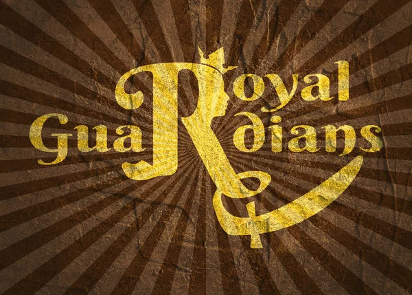 Logo de la corona real — Foto de Stock
