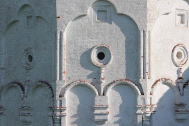 Vologda, Rusya Spaso Prilutsky manastırda bir duvar parçası