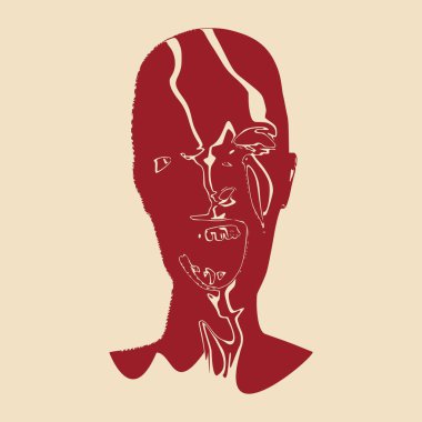 Şeytan ya da canavar çığlık atıyor.