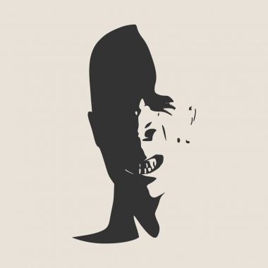 Şeytan ya da canavar çığlık atıyor.