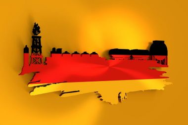 Enerji ve Güç simgeleri ayarlandı. Fırça darbesi