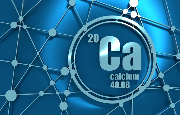 칼슘의 화학 원소. — 스톡 사진