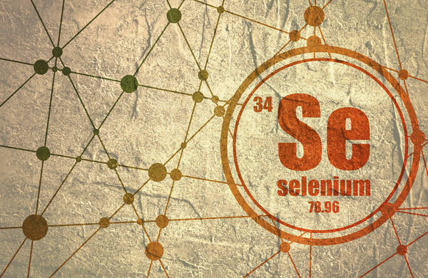 Химический элемент селена.