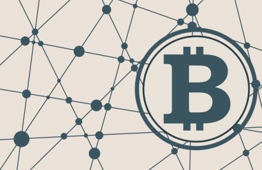 Bitcoin şifreleme para birimi sembolü