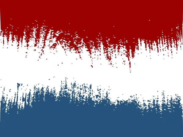 Konsep desain bendera Belanda - Stok Vektor