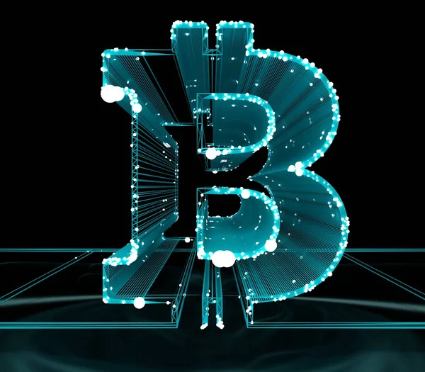 Bitcoin şifreleme para birimi sembolü