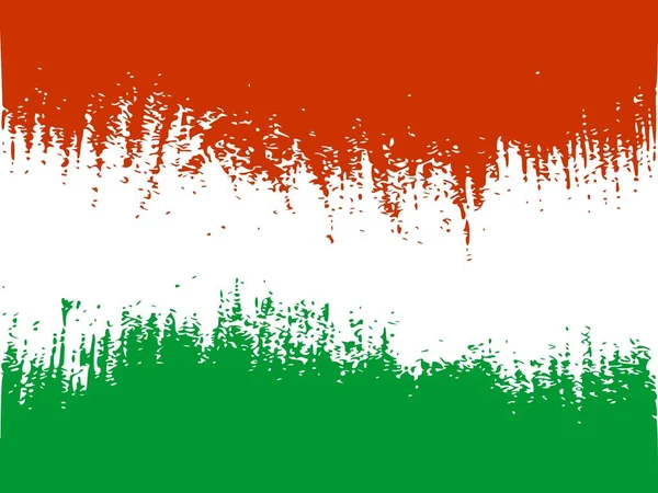 Hongrie concept de drapeau — Image vectorielle