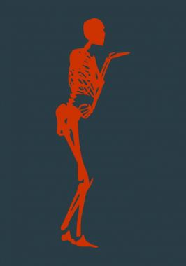 Cadılar Bayramı insan iskeleti