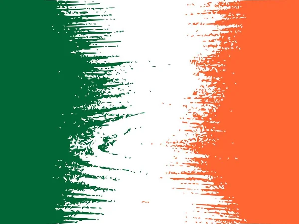 Ierland vlag ontwerp — Stockvector