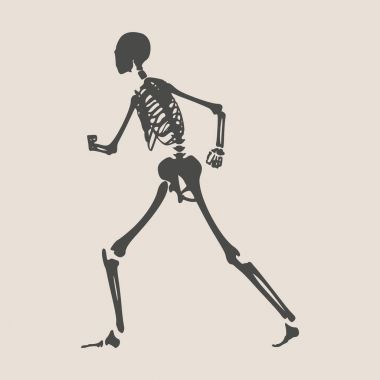 Cadılar Bayramı insan iskeleti