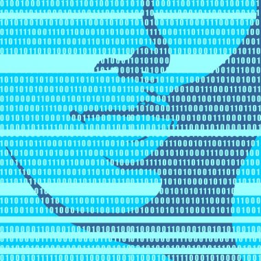 Bir kadın baş silüeti. Yüz Önden Görünüm.