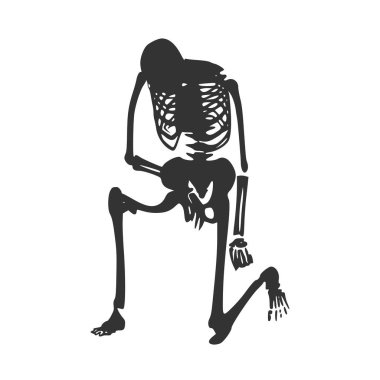 Cadılar Bayramı insan iskeleti