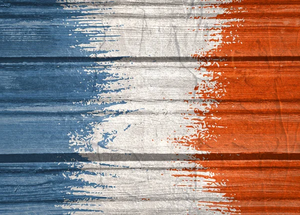 Konsep desain bendera Prancis — Stok Foto