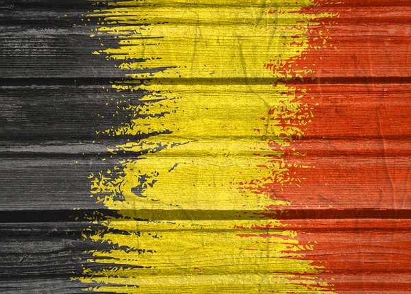 Conceito de design de bandeira da Bélgica — Fotografia de Stock