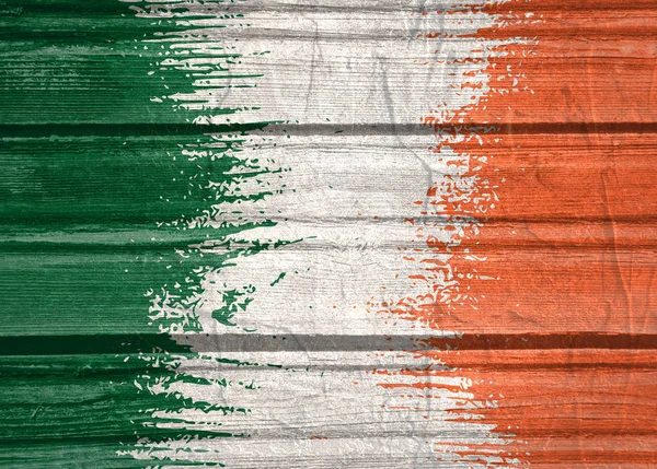 Irlande drapeau concept de conception — Photo