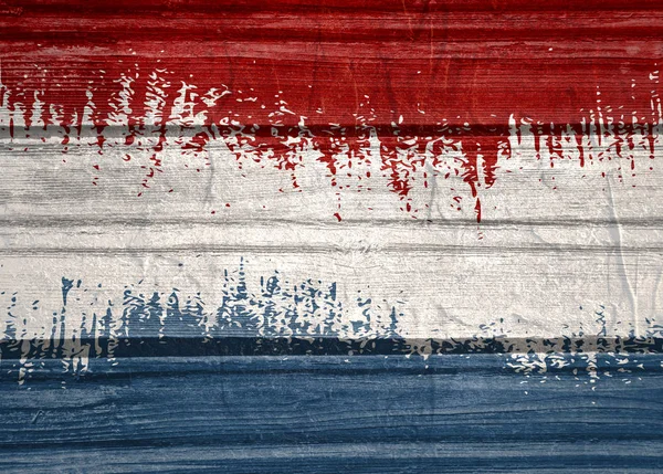 Conceito de design de bandeira neerlandesa — Fotografia de Stock