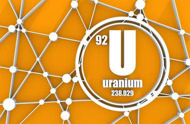 Uranyum kimyasal element.