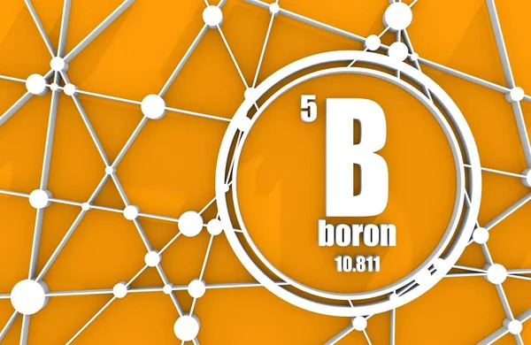 Boron chemical element.