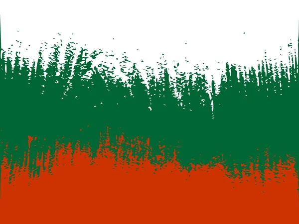 Bulgaria bandera concepto de diseño — Archivo Imágenes Vectoriales