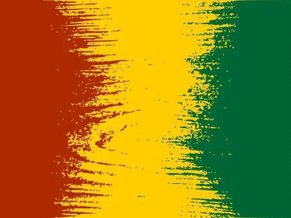 Guinee vlag ontwerp — Stockvector