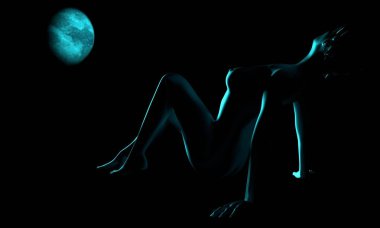 güzel kızın rahatlatıcı.