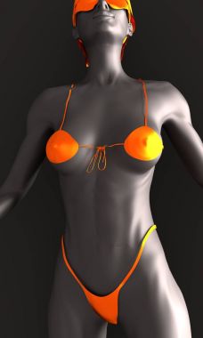 Güzel seksi fitness kızı..