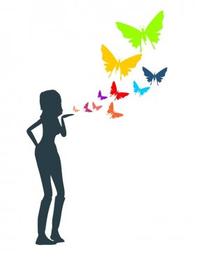 Bir hava öpücük kavramı