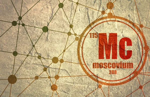 Χημικό στοιχείο Moscovium. — Φωτογραφία Αρχείου