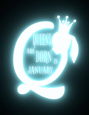 Vintage queen siluet. Motivasyon teklif