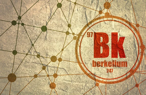 Χημικό στοιχείο Berkelium. — Φωτογραφία Αρχείου