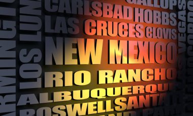 New Mexico durumu şehirler listesi