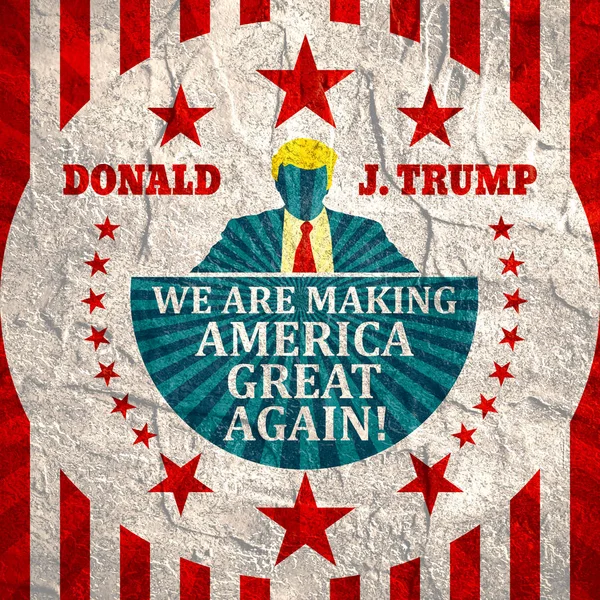 Donald Trump alıntı ile adam düz simgesi