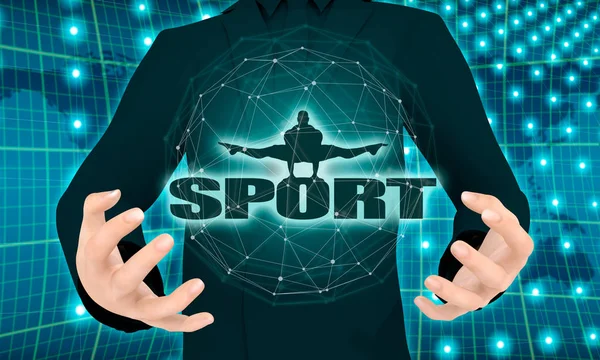 Sport industri presentation — Stockfoto