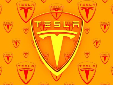 Tesla araba amblemi