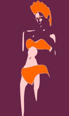 Güzel seksi fitness kızı..