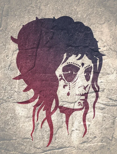 Şeker kafatası yüz